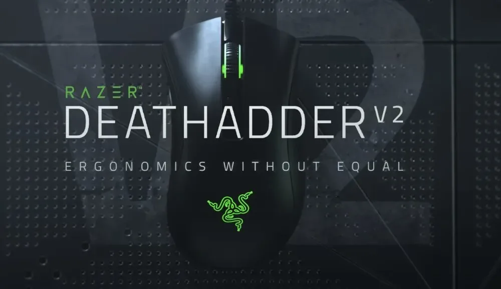 Razer DeathAdder V2 - Under PC