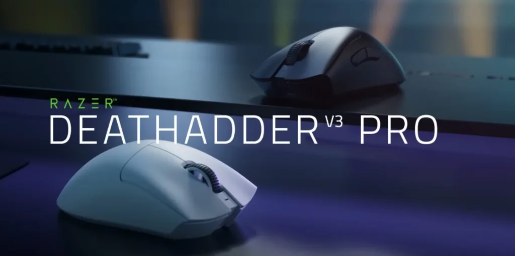Razer DeathAdder V3 Pro - Under PC