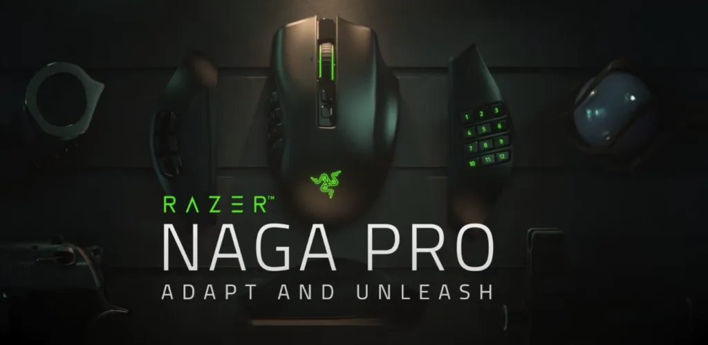 Razer Naga Pro - Under PC