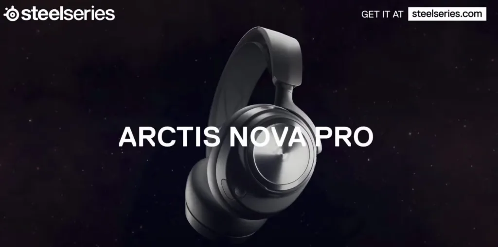 SteelSeries Arctis Nova Pro sans fil - Under PC